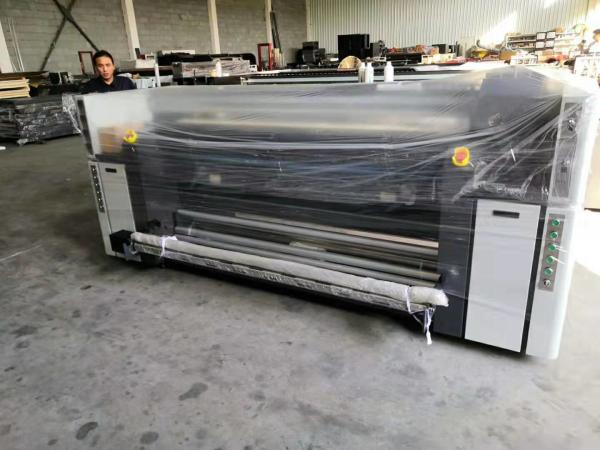Cheap Automatic Roll To Roll Digital Textile Printing Machine 3.2m Max Print Width for sale