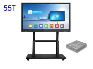 China Smart Touch TV Board LCD Display Screen With PC Windows and Android System 55T Inch  Shenzhen Factory on sale