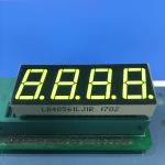 Four Digit 7 Segment LED Display Small Current Drive High Efficiency Easy