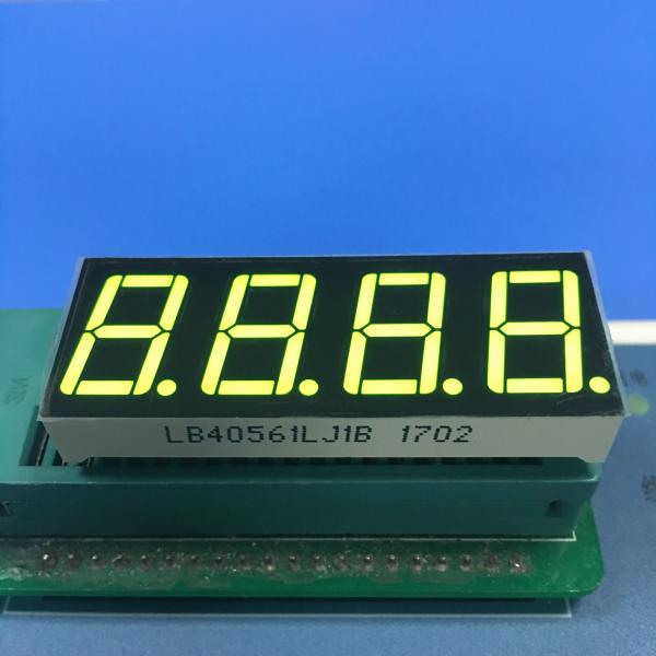 Cheap Four Digit 7 Segment LED Display Small Current Drive High Efficiency Easy Assembly for sale