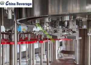 Aseptic PET Bottled Milk Bottling Machine , Milk Bottle Packing Machine