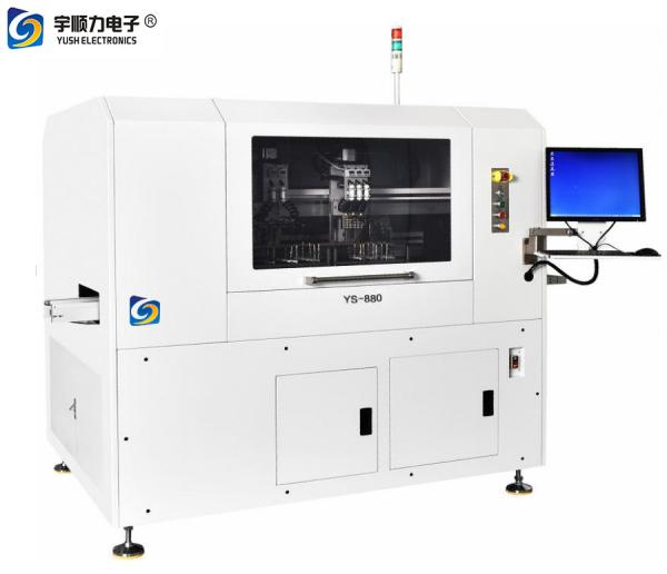 Cheap 60000r/Min Online PCB Depaneling Router With Visual Correction Function for sale