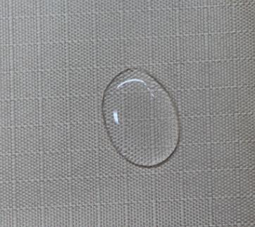 Cheap Custom Polyester Gabardine Fabric , PU / PVC Coated Waterproof Polyester Fabric for sale