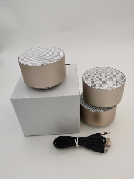 Cheap Custom Logo Round Mini Portable Bluetooth Speaker Cube Wireless Speaker for sale