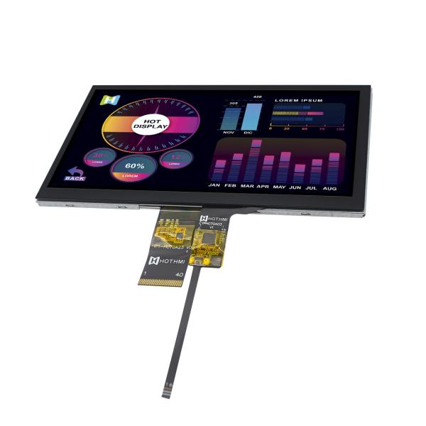 Cheap 7.0"TFT LCD Display1024x600 LVDS Capacitive touch Optical Binding for sale
