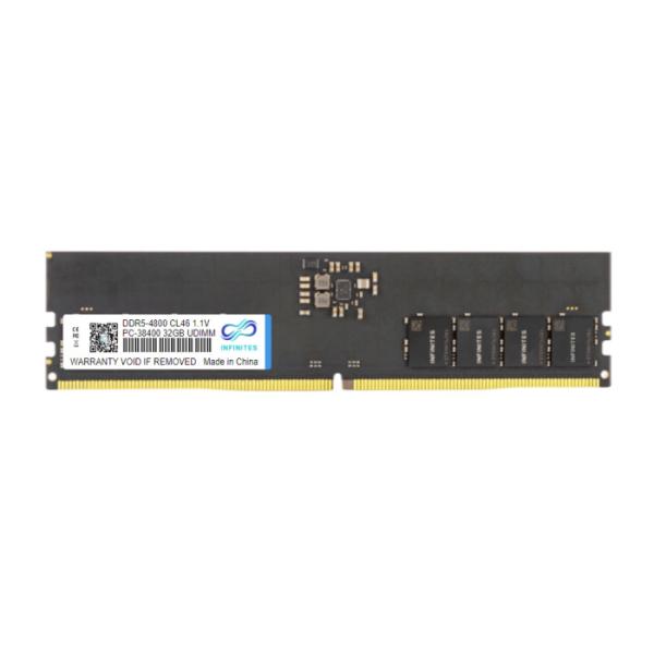 Cheap DDR5 RAM 32GB 4800MHz U-DIMM Desktop Memory Module 30mm Height for sale