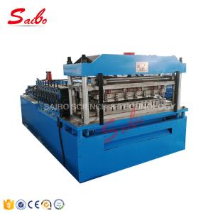 China 0.7mm thickness Adjustable Shelf Box Panel / Door Frame Roll Forming Maching Four Sides Folding on sale