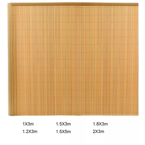 Cheap Artificial Bamboo PVC Fence Strips For Privacy Protection for sale