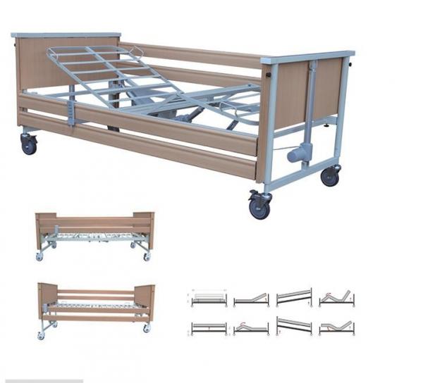 Cheap 4 Motors Hospital Type Beds For Home , Single Adjustable Beds For The Elderly  for sale