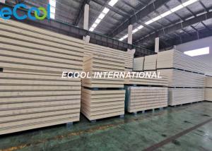 Fireproof PIR Cold Storage Panels For Refrigerated Storage Units 100mm