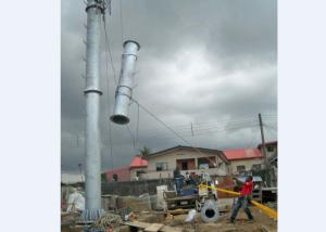 Best Ant Rust Monopole Telecom Tower Lightweight Stable Performance wholesale