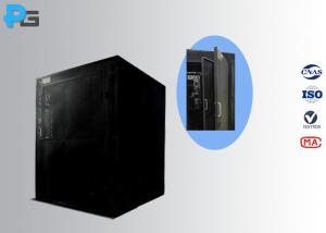 IEC60598 Electrical Safety Test Equipment Black Rectangular Draught Proof Enclosure