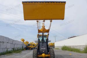 Mining EU2 Small Wheel Loaders , Mechanical Joystick Articulated Front Loader