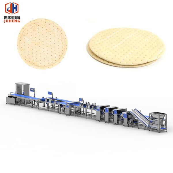 Cheap High Yield Pizza Base Production Line Commercial Pizza Equipment Roti Chapati Machine for sale