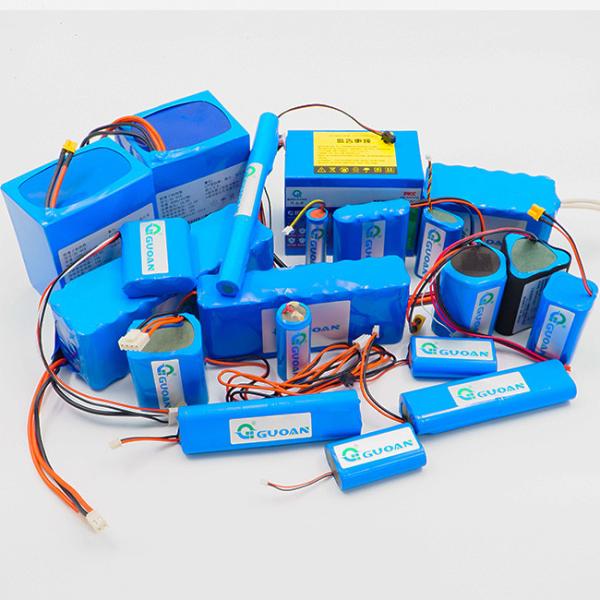 Cheap Variable Voltage Custom Battery Packs Lithium Ion Built In BMS for sale
