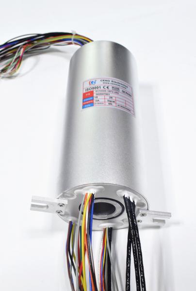 Cheap IP54 Industrial Slip Ring , RS NET Encoder Slip Ring Control Signal for sale