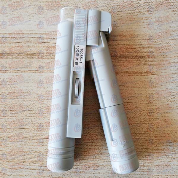 Cheap ABS plastic Non Destructive Testing Equipment  40X  80X   Crack Detection Microscope for sale