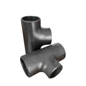 China ASME Butt Weld Equal Tee Sch Xxs Seamless Pipe Fittings on sale