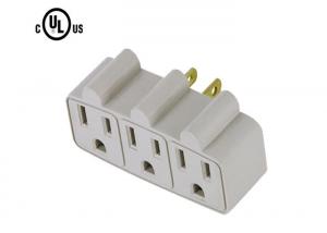 China UL Listed AC Power Plug Adapter Witth 3 Outlet Surge Protector Wall Tap 15A 125V 60HZ on sale