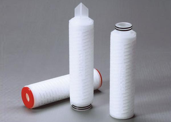 Cheap Nominal rating Polypropylene pleated filter cartridge for terminal filtration of liquid and gas for sale