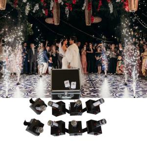 Best 8 Cues Wireless Remote Control Fire Stage Fountain Fireworks Pyrotechnics Firing System Igniters Cold Pyro Machine For Wedding wholesale