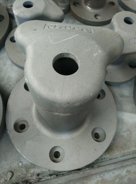 Cheap 350KN Marine Cast Steel T-Head Bollard with Epoxy Primer for sale
