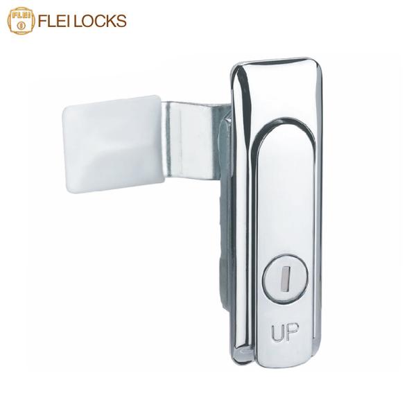 Cheap Zinc Alloy Chrome Plated Swing Handle Lock Customized Size With Key for sale