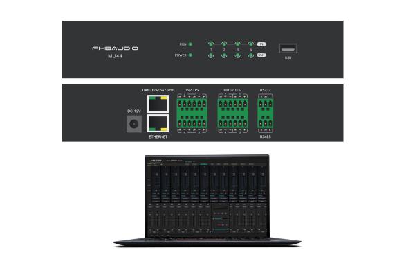 Cheap AFC AEC Audio Sound System 4CH , Aluminum DSP Effects Processor for sale