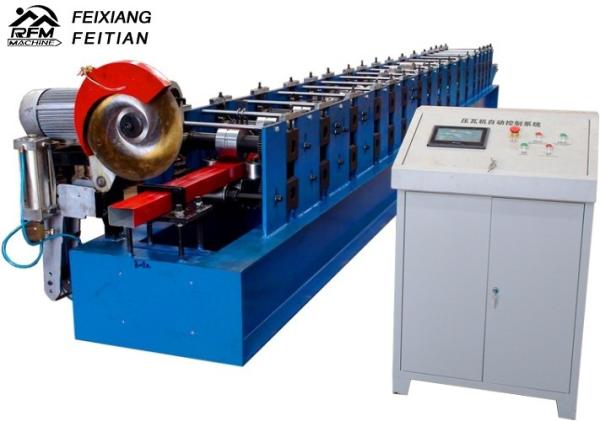 Cheap High Speed Downspout Roll Forming Machine PLC Control Half Round Gutter Machine for sale