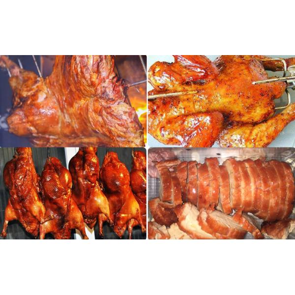 380V Chicken Grill Machines Hot Blast Shellfish Chicken Rotisserie Oven