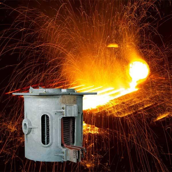 Cheap Customized Iron and Steel Melting Furnace with  Low Maintenance and Medium Frequency for sale