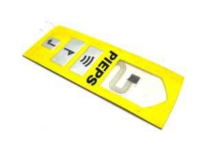 China Screen Printing Waterproof Membrane Switches Metal Dome Switch With 1.0MM Pitch on sale