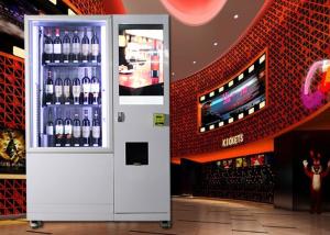 Best Sparkling Wine champagne beer alcohol spirit  bottle olive oil combo Vending Machine with remote control wholesale