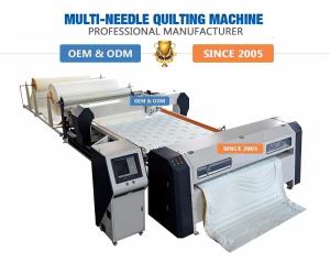 China 3D Mattress Quilting Machine , Single Head Needle Chain Stitch Sewing Machine Computerized on sale