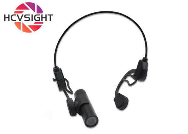 Cheap 1080P Mini Bullet Wearable Headset USB Camera with Audio for Helmet Live Broadcast for sale