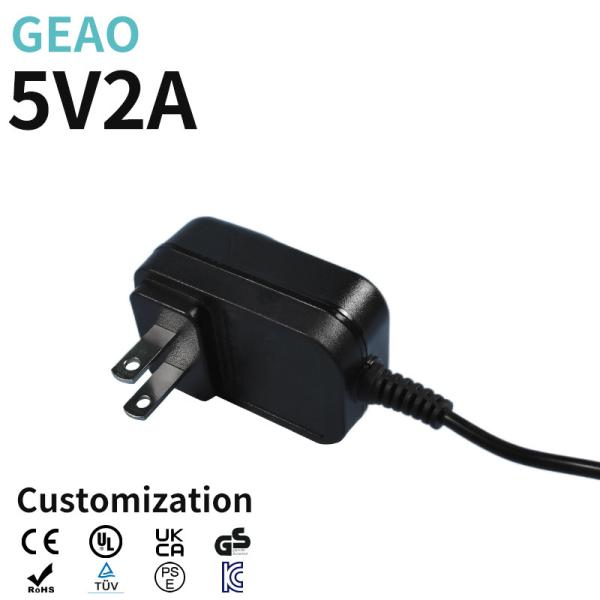 Cheap Durable DC 5V 2A Adapter Wall Mounted Micro Projector Power Adapter 10W for sale