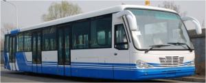 China Ramp Bus 2.7m Width 14 Seats Apron Bus With Customized Design  High Quality on sale