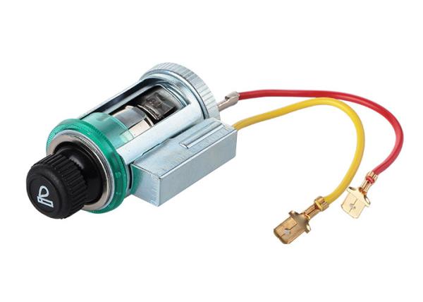 Cheap ESQ6119 Cigarette lighter power socket assembly Car cigarette lighter with the head and the base for sale