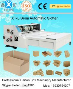 China Auto Paper Carton Making Machine Of Paper Feeding , Cardboard Box Making Machine on sale