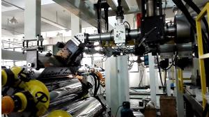 China Horizontal Plastic Sheet Extrusion Machine , PET Sheet Extrusion Line on sale