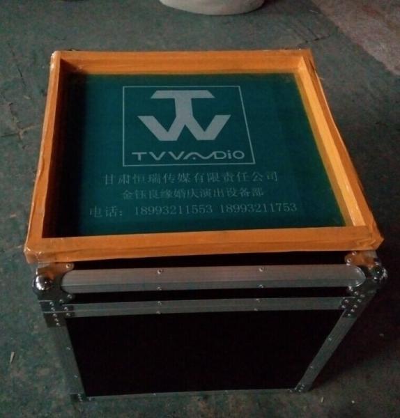 Cheap Customized AluminumTool Cases12U Print Logo Rack Case Anti-shock Foam Inside for sale