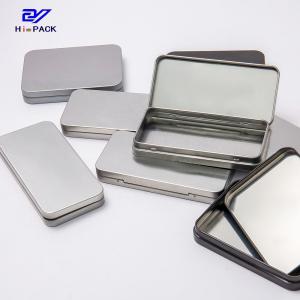 Children Proof Rectangular Tin Containers For Weed / Flower Packing