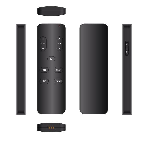 Cheap Wire Wireless Remote Motor Control Remote , Universal Smart Remote For Linear Actuator for sale