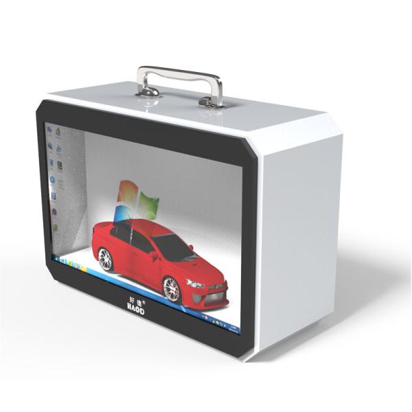 Cheap Customize Handle Transparent Lcd Box See Through Lcd Display Box TFT Type for sale
