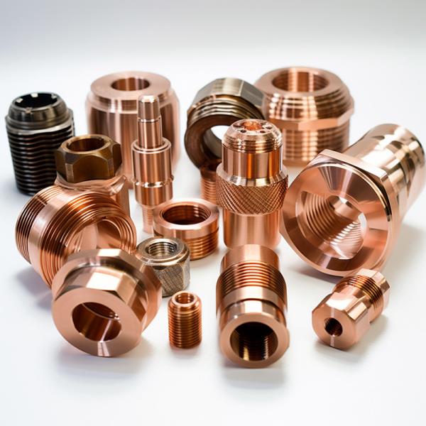 Cheap Custom Precision CNC Turning Parts CNC Machining Metal Copper Part for sale