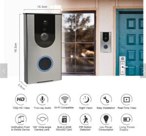 Adjustable Angle Mount for Ring Video Doorbell 2 (2nd Gen)/Ring Wi-Fi Enabled Video Doorbell (1st Gen), CAVN Angle Adapt