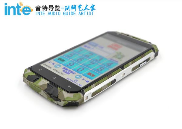 Cheap A9 Android 3 - Proof Audio Guide Device , Travel Guide System With Li-Ion Battery for sale