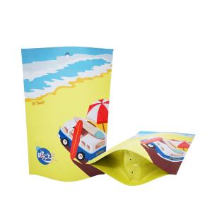China Outer Flexible Package Foil UV Spot Custom Printed Stand Up Pouches For Chicken Beef Jerky Meat Food Packaging on sale