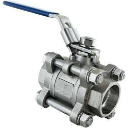Best Industrial Hydraulic 3PC Ball Valve Price Flow Control Male Sanitary Stainless Steel Ball Valve wholesale