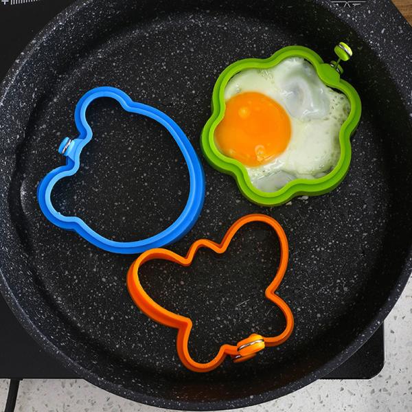 Cheap LFGB Approved 28g Multi Shape Silicone Egg Mold for sale